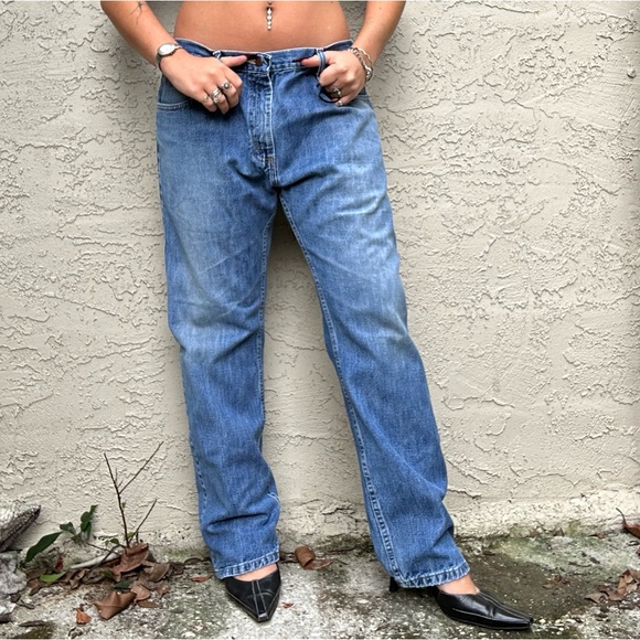 Vintage Y2k Wrangler Baggy Jeans - Picture 5 of 10